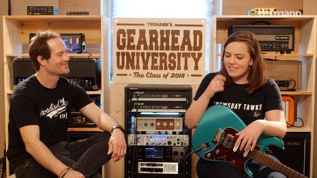 #TGU18 | Practicing guitar in the dark | Interview with Mary Spender | Thomann смотреть онлайн