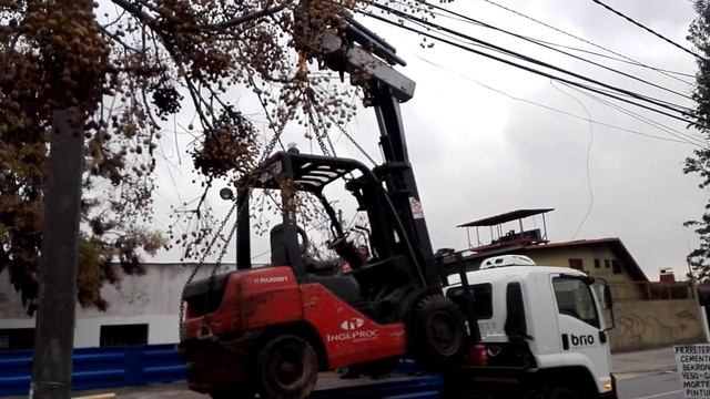 Grúa horquilla Toyota смотреть онлайн