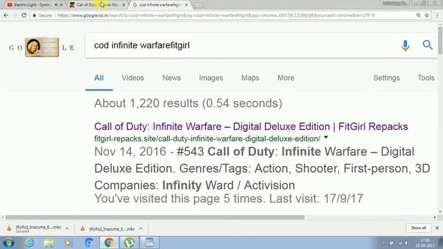 cod infinite warfare hindi download 100 percent смотреть онлайн