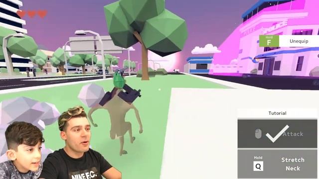 Jason play deer simulator funny game смотреть онлайн