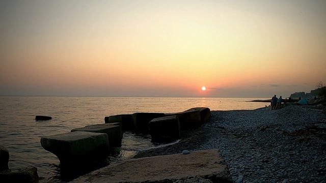 ?Закат солнца. Дагомыс..Таймлапс смотреть онлайн