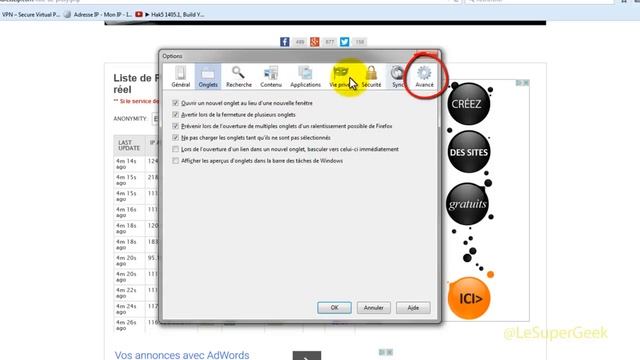 Utiliser facilement un Proxy avec Firefox смотреть онлайн