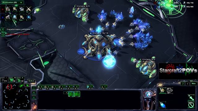 SC2 LotV - DreamHack ROCCAT 2015 - ShoWTimE Vs Probe - Group A Ro24 - Map 1 - Dusk Towers - ShoWTim