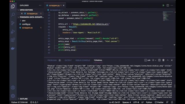 Build A Pokemon Database with Python & MongoDB | Web Scraping Tutorial смотреть онлайн