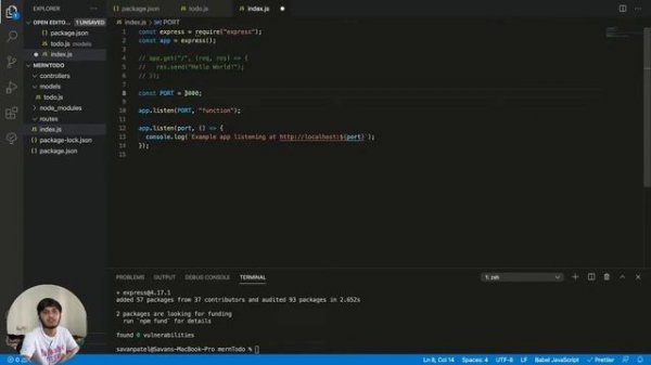 Creating full stack website with MERN stack (Live ? ) Day-01