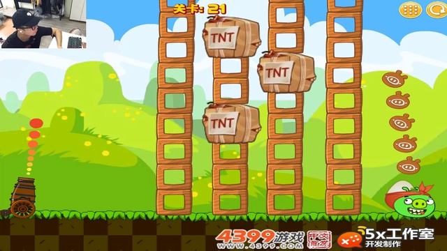Angry Birds Collection Cannon 2 - SHOOTING OVERDRIVE ALL DIFFERENT BIRDS TO DEFEAT HUGE BOSS PIGS! смотреть онлайн