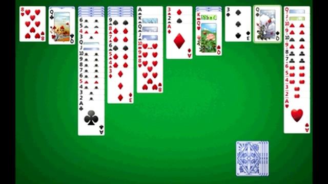 Spider solitaire, advanced level смотреть онлайн