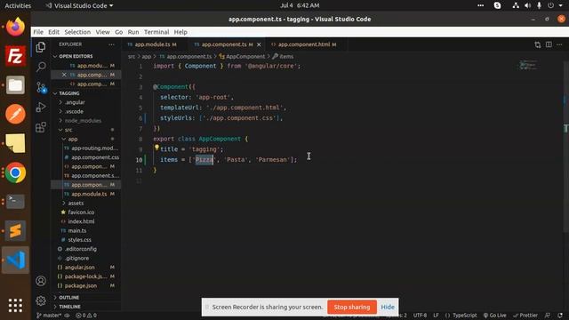 Tag Input Component for Angular ngx-chips Example | Angular 16 Tutorial смотреть онлайн