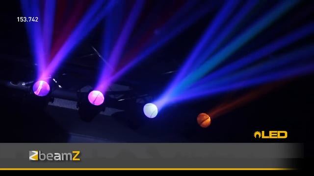 BeamZ Moonflower LED Disco Light смотреть онлайн