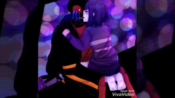 Error Sans X Core Frisk Black