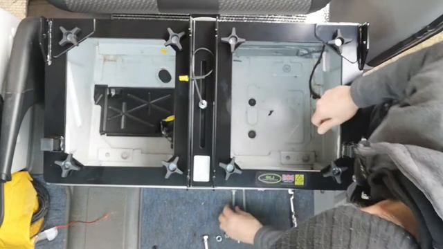 VW Crafter Van conversion to a camper! Build Series Ep 2 R&J Double swivel seat base! #vanlife смотреть онлайн