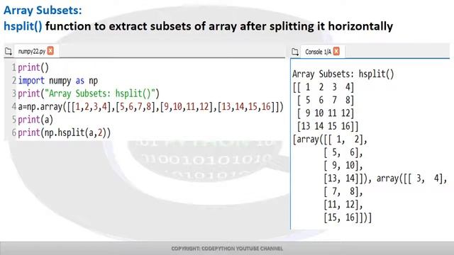 Python Pandas NumPy Arrays Part 2 смотреть онлайн