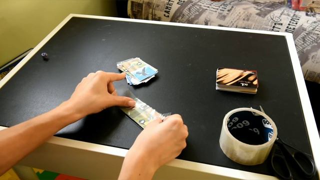 Домино из пластиковых карт своими руками смотреть онлайн