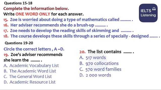 🥰🎁 NEW BRITISH COUNCIL IELTS LISTENING PRACTICE TEST 2020 WITH ANSWERS - 30.08.2020 смотреть онлайн