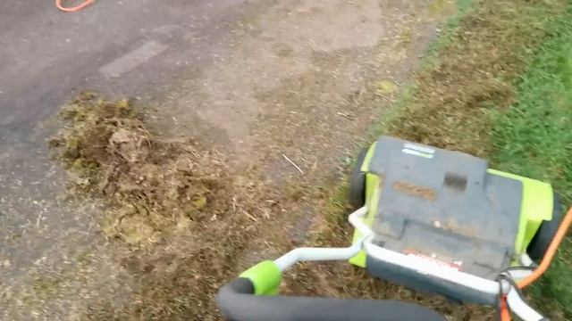 Greenworks electric dethatcher / power rake смотреть онлайн