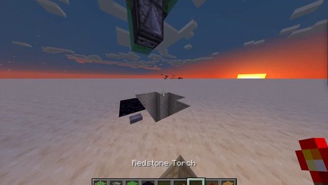 piston elevator tutorial minecraft java 1.15.2 смотреть онлайн