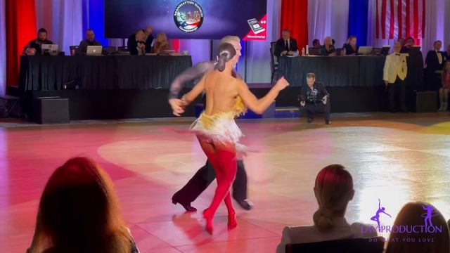 Troels Bager & Ina Jeliazkova | Samba | Pro - Lat, Manhattan Dance Championships 2022 смотреть онлайн