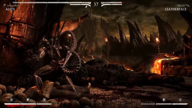 Mortal Kombat X: Alien Vs. Leatherface (Hard) Walkthrough | No Commentary смотреть онлайн