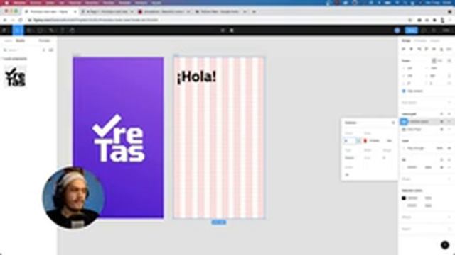 Diseñar una interfaz y prototipo de app en Figma en Español #Figma #Diseño смотреть онлайн