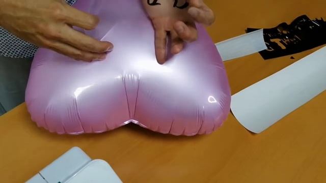 Надпись на шар. Как сделать и наклеить надпись на шар. смотреть онлайн