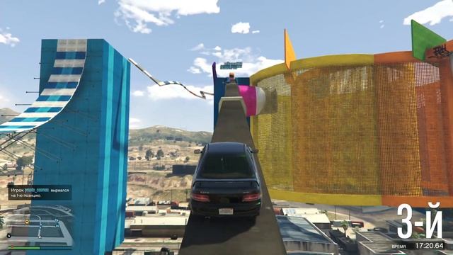 Скилл Тест трансформация, интересная карта в GTA 5, на PS4 смотреть онлайн