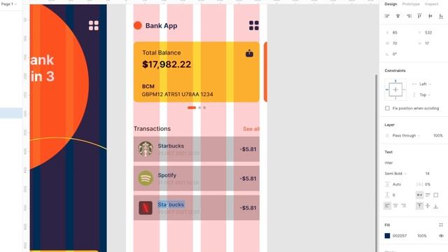 Figma Design UI - Mobile Bank App смотреть онлайн