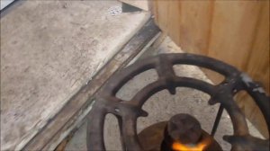 Заводим старинный  примус-керогаз Рекорд 1