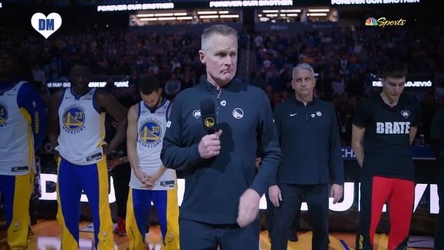 Warriors Tribute to Late Assistant Coach Dejan Milojević смотреть онлайн