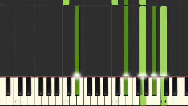 How to play "Hello" by Adele on your piano (slow tempo) смотреть онлайн