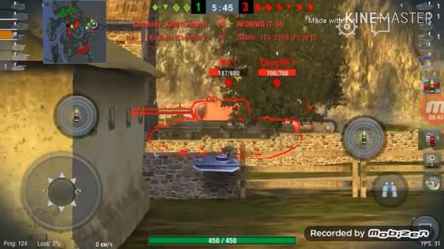 Мне нравится играть в танки на телефоне! смотреть онлайн