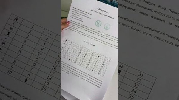 Обзор набора для вышивания бисером «За мечтой