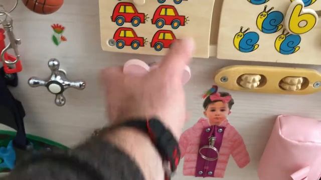 Busy board - Бизиборд - развивающая доска для детей своими руками. смотреть онлайн