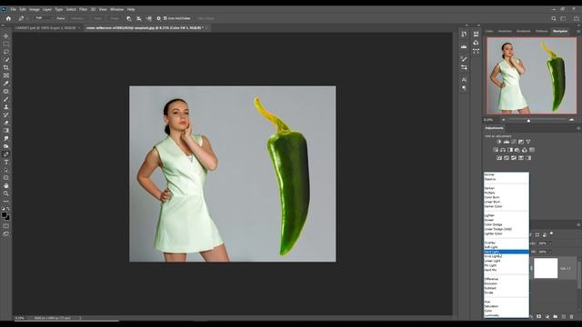 Pickup Any Color For Your Dress Even In White Color Photoshop Tutorial смотреть онлайн