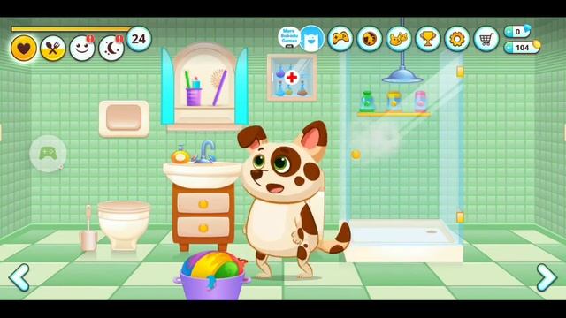 Fun Pet Care Game - Duddu - My Virtual Pet Dog смотреть онлайн