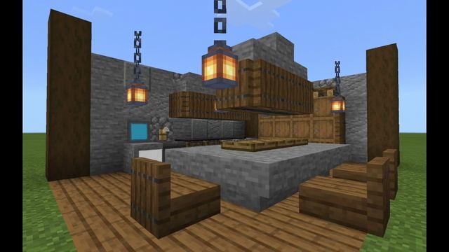 Интерьер кухни в средневековьем стиле | minecraft pe 1.16 смотреть онлайн