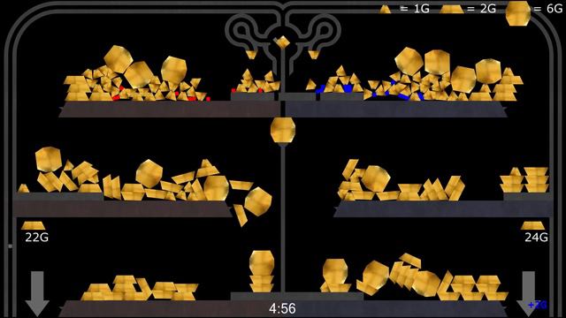 The Gold Battle 2 In Algodoo