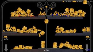 The Gold Battle 2 in Algodoo