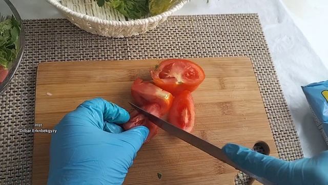 Легкий салат.Быстрый завтрак 5минутта дайын болатын рецепт. смотреть онлайн