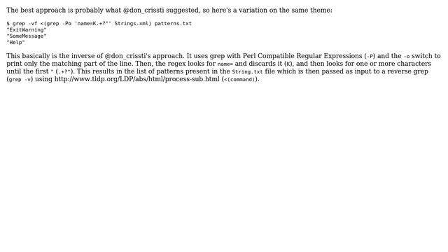 Unix & Linux: Print unmatched patterns, using grep with patterns from file (5 Solutions!!) смотреть онлайн