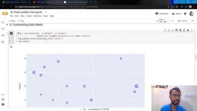 Bubble Chart | Python Plotly Tutorial #8 смотреть онлайн
