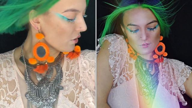 GREEN ADVENTURE / HAIR STYLIST IN GERMANY / UNUSUAL HAIR COLORING / HAIRSTYLE смотреть онлайн