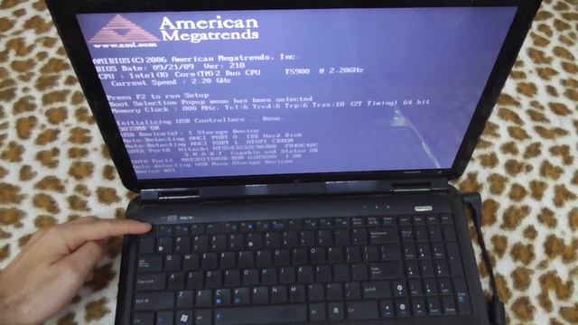 ? How To Boot From USB (ASUS K50IN Laptop)