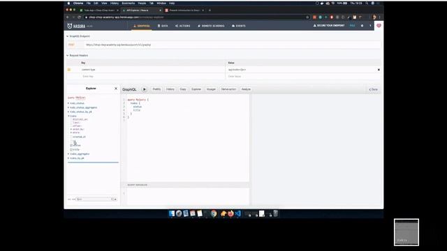 Chop-Chop Academy #4: Wprowadzenie do GraphQL i Hasury смотреть онлайн