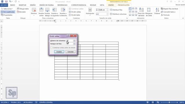 Word - Crear y editar tablas en Word. Tutorial en español HD смотреть онлайн