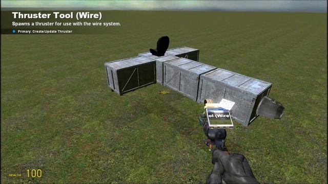Gmod 11 - Wiremod Airplane Tutorial - EASY смотреть онлайн