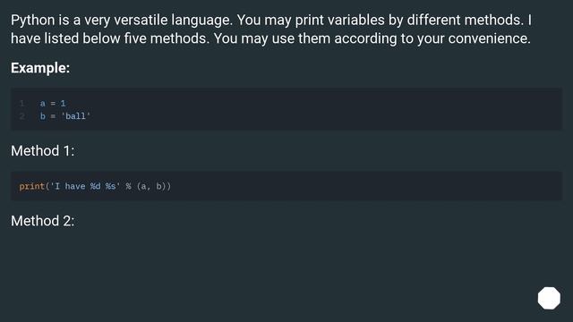 How can I print variable and string on same line in Python? смотреть онлайн