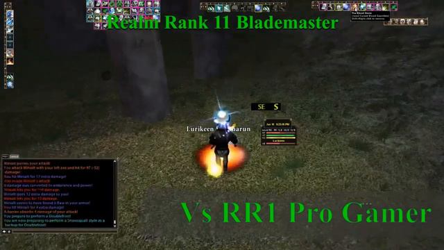 Dark Age of Camelot: RR11 Blademaster vs RR1 Pro смотреть онлайн