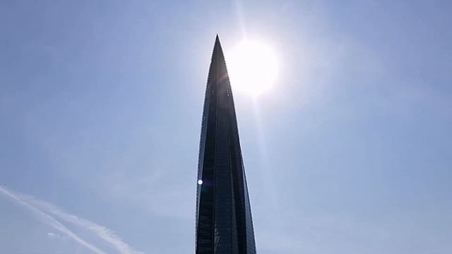 3-й день в Питере. Экскурс к Питерскому небоскребу. Позитивный привет:) смотреть онлайн