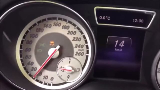 Mercedes Benz CLA 180 0-100 KMH / MPH