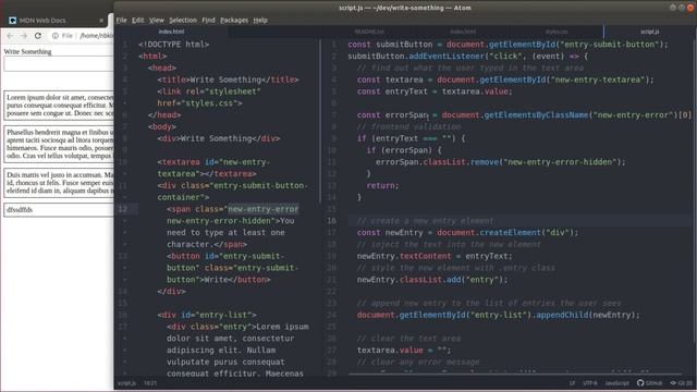 fff3-10 Refactoring JavaScript Code to Have a Separate Function to Add New Entry смотреть онлайн